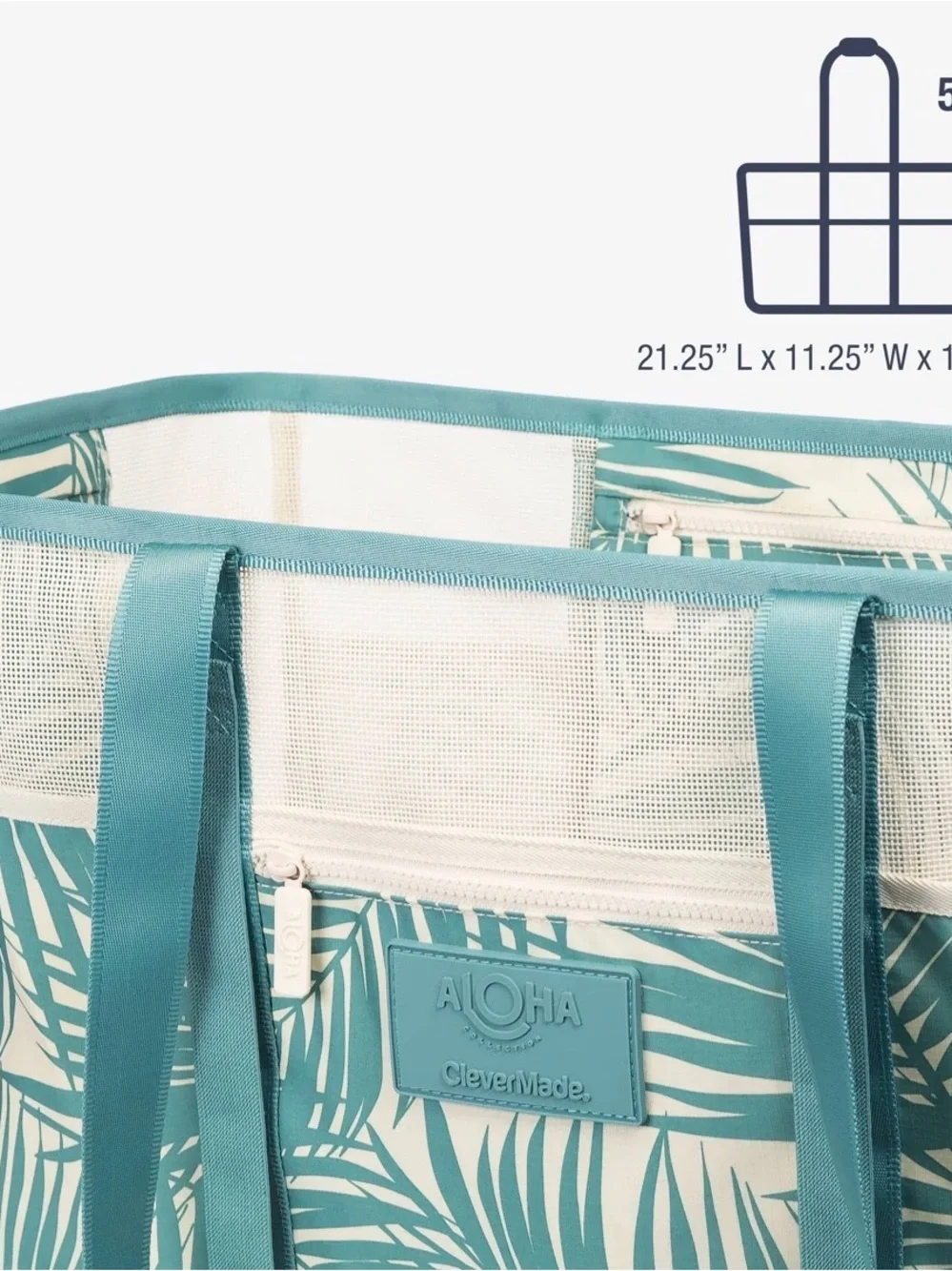 ALOHA Collection collapsable beach tote